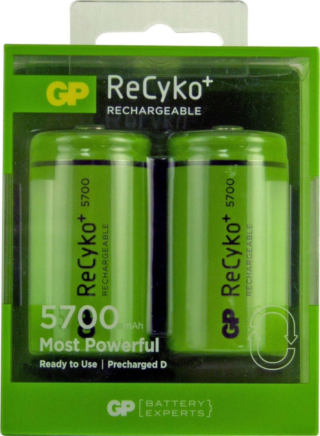 GP ReCyko+ NiMH Rechargeable Batteries