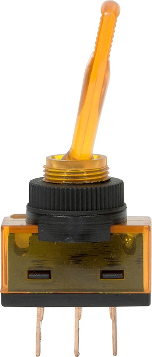 12V Illuminated Toggle Switch - On/Off