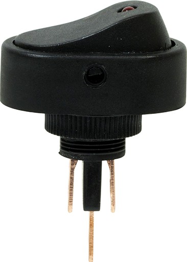 Stark Orange Laser LED Rocker Switch - 5 Pin 20A 12V On/Off For Flood Lights