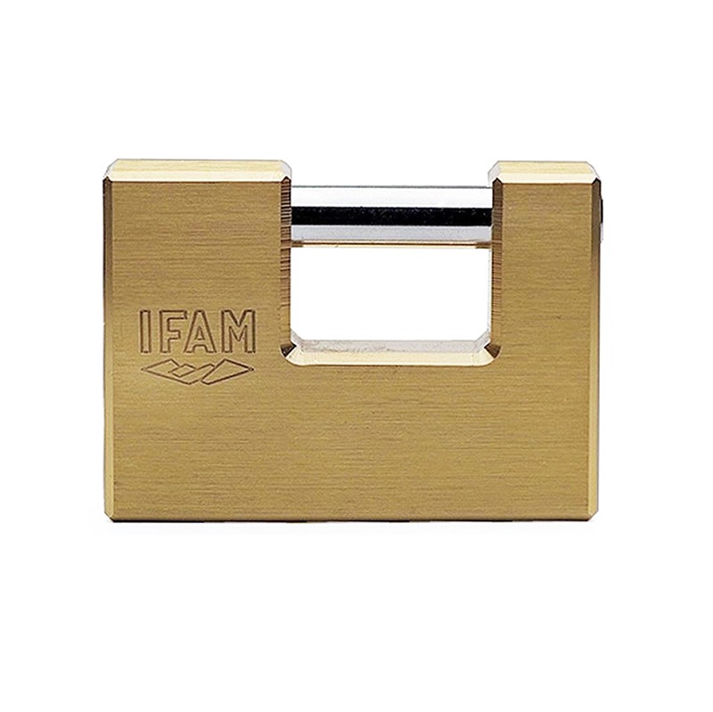 IFAM - Shutter Padlock - Brass