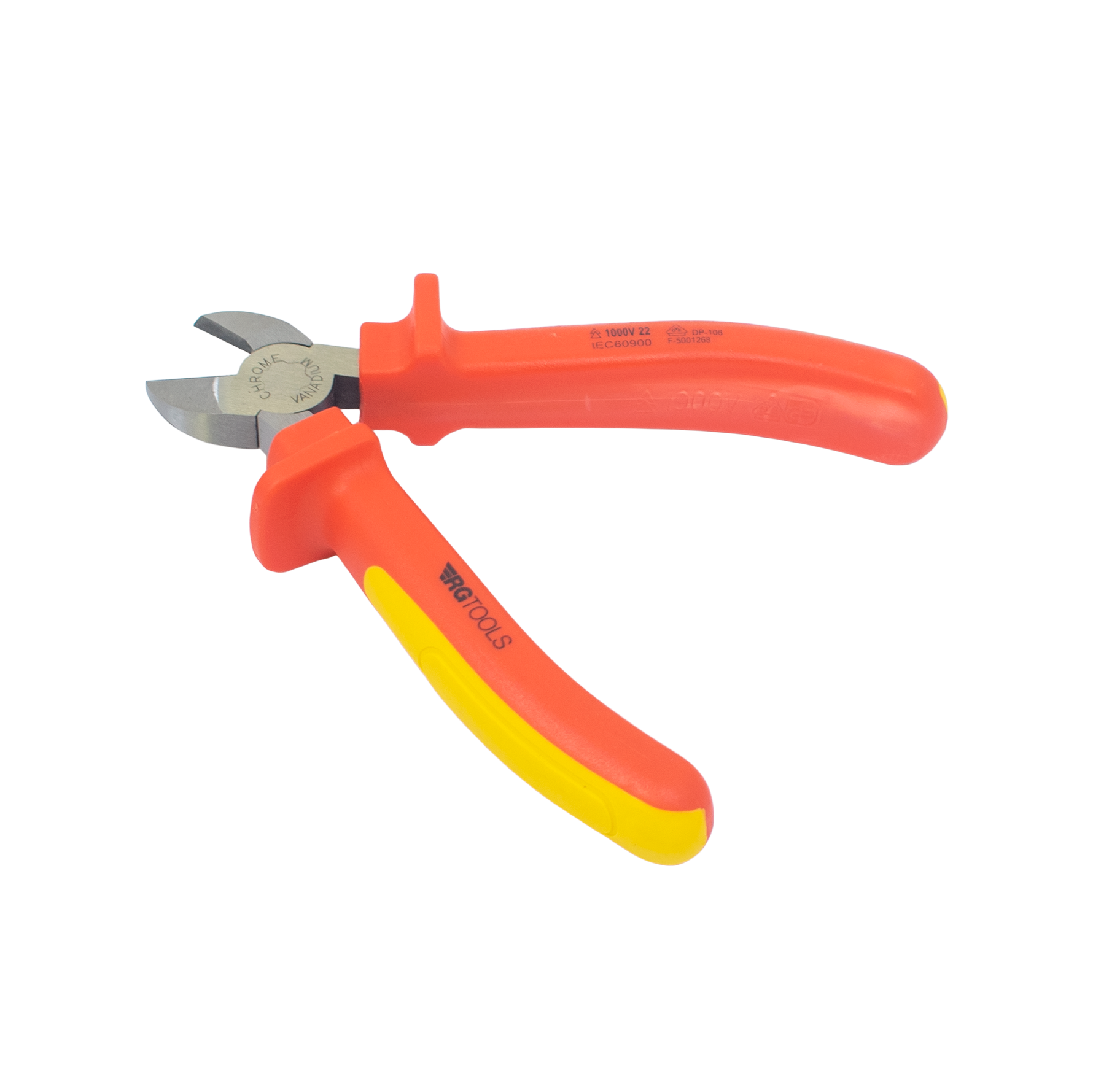 RG TOOLS VDE Diag Side Cutters 6"