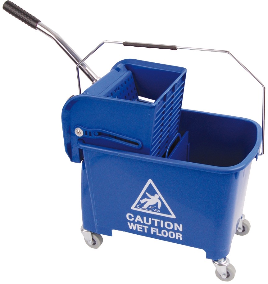 20L Kentucky Mop Bucket On Wheels