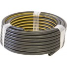 Air Line Hose - Black Rubber with Yellow Stripe