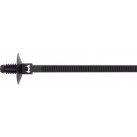 HELLERMANN TYTON Cable Ties - Releasable - Black