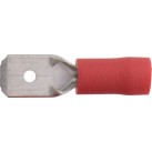 Red Insulated Terminals - Push-on Males