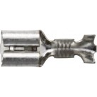 Non-Insulated Terminals Push-on Females - 6.3 mm Zinc