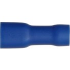 Blue Insulated Terminals - Push-on Females, Fully Insulated