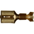Non-Insulated Terminals Push-on Females - 6.3 mm Brass