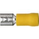 Yellow Insulated Terminals - Push-on Females