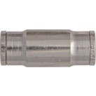 Brass Push-Fit Tube Couplings - Straight, Metric