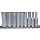 TENG TOOLS 1/4" Drive Deep Socket Set - 6 Point