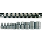 TENG TOOLS 1/4" & 3/8" Drive TX-E Bit Socket Set 