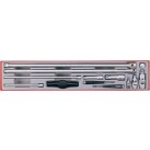 TENG TOOLS 1/4", 3/8" & 1/2" Drive Socket Accessories Set