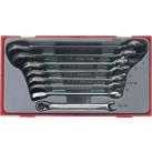 TENG TOOLS Reversible Ratcheting Combination Spanners Set
