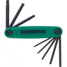 BONDHUS TORX® Driver Fold Up Set