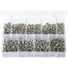 Assortment Box of Stainless Steel Self-Tapping Screws Pan Head - Pozi