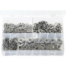 Assortment Box of Stainless Steel Flat Washers - Metric