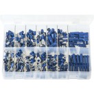 Assortment Box of Terminals Insulated - Blue