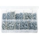 Assortment Box of Self-Tapping Screws Pan Head - Pozi (Small Sizes)