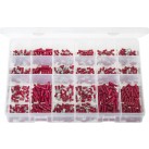 'Max Box' Assortment of Terminals Insulated - Red