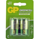 GP BATTERIES 'Greencell' Extra Heavy Duty Batteries - Zinc Chloride