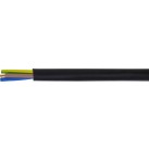 Heavy Duty HO7 Mains Cable 3-Core - Tough Rubber Sheath 10 Amp