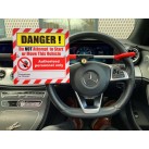 EV Steering Wheel Lockout & Sign