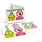 EV Vehicle Warning Sign Pack