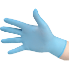 OnHand ‘Plus’ HD Blue Nitrile Gloves