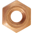 Exhaust Manifold Nuts - Copper Flashed Steel