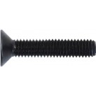 Black Socket Screws, Countersunk - Metric