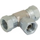 Hydraulic BSPP Equal Tee - Female