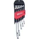 KS TOOLS 'DUO GEARplus®'  Reversible Ratchet Ring/Open-End Combi Spanners with Open Jaw Ratchet Function