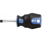 KS TOOLS 'ERGOTORQUEplus®'  Stubby Screwdriver - Slotted