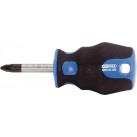 KS TOOLS 'ERGOTORQUEplus®'  Stubby Screwdriver - POZIDRIV®