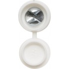 'Everyday' ESSENTIALS Security Number Plate Fasteners - Self-Tappers with Hinged Caps 