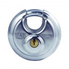 IFAM Circular Discus Padlock- Stainless Steel