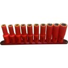 RG TOOLS VDE 1/2” Dr Socket Rail Set 10pc