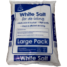 Pallet of White De-icing Salt Large Bags