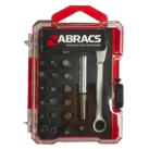 ABRACS Screwdriver Bit & Ratchet Set