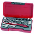 TENG TOOLS 1/4" Drive 'Mini Mecca Rosso' Socket Set