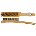 ABRACS Wooden Handled Brushes with Scraper