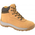 DELTAPLUS Nubuck Leather Hiker Safety Boots - Sand