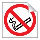 No Smoking 80 x 80mm Sticker