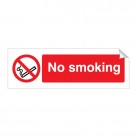 No Smoking 120 x 360mm Sticker