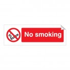 No Smoking 120 x 360mm Sticker