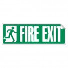 Fire Exit 120 x 360mm Sticker