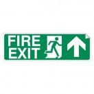 Up Arrow - Fire Exit 150 x 450mm Sticker