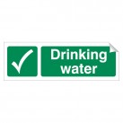 Drinking Water 120 x 360mm Sticker