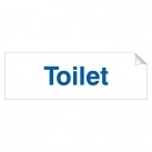 Toilet 120 x 360mm Sticker